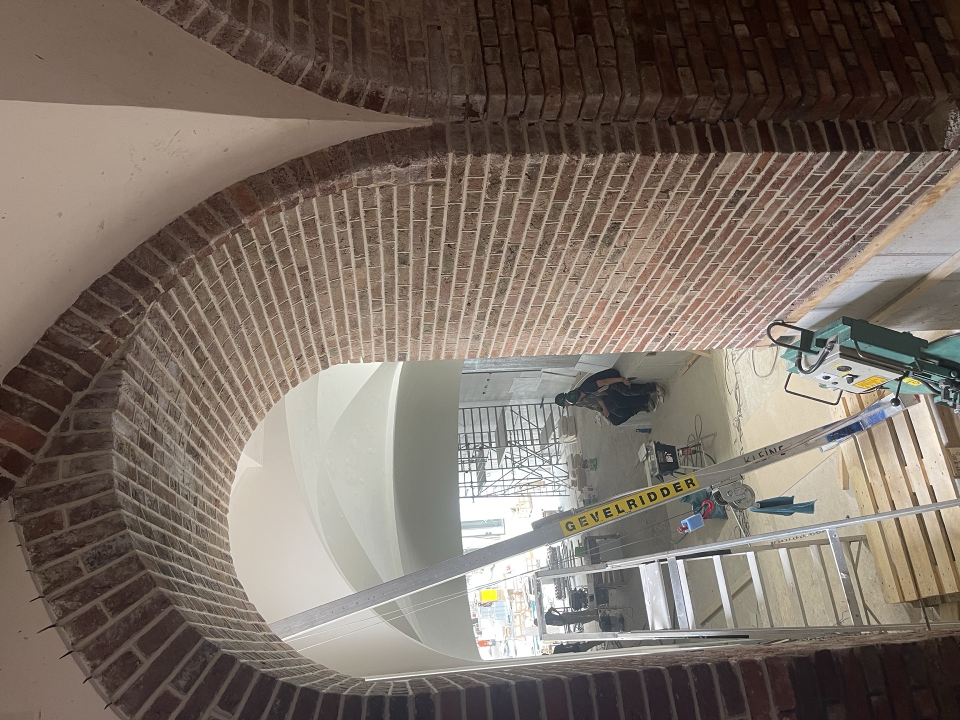 Gemetselde wenteltrap Paleis Het Loo